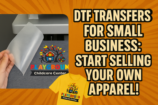 DTF Transfers for Small Business: Start Selling Your Own Apparel!
