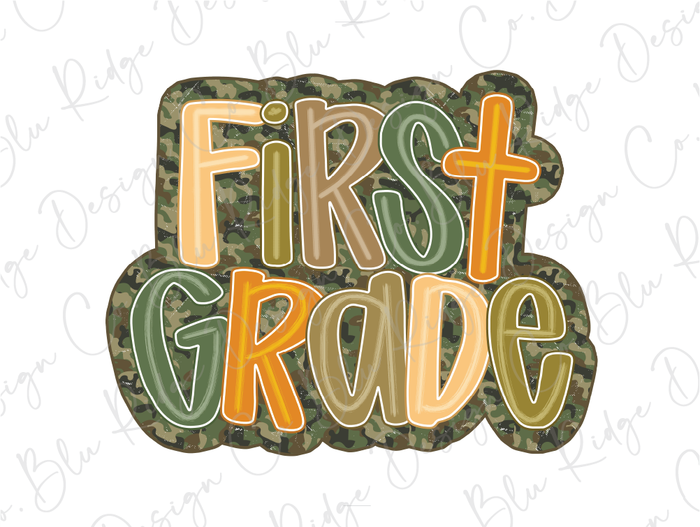 a first grade sign with the words first grade on it