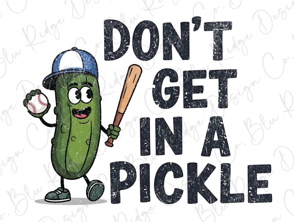 a pickle holding a baseball bat and wearing a hat