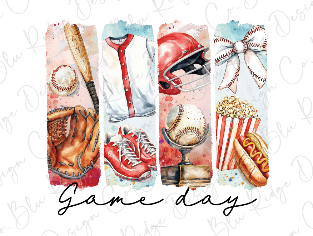 a picture of some baseball items and a baseball bat