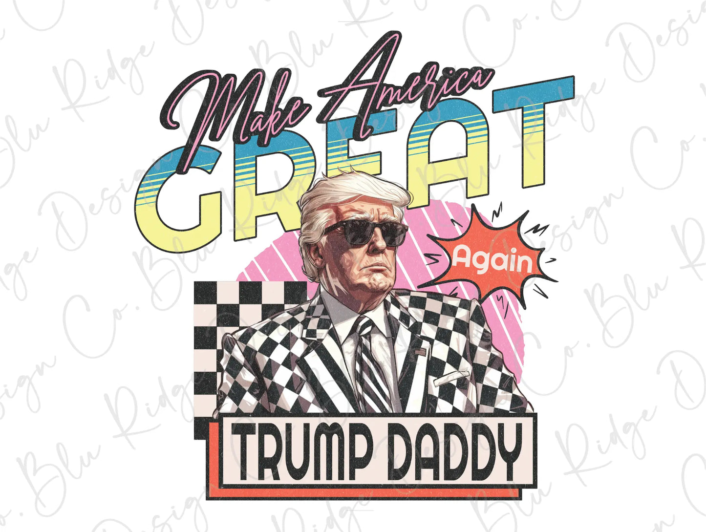 a picture of a man with sunglasses and a checkered jacket