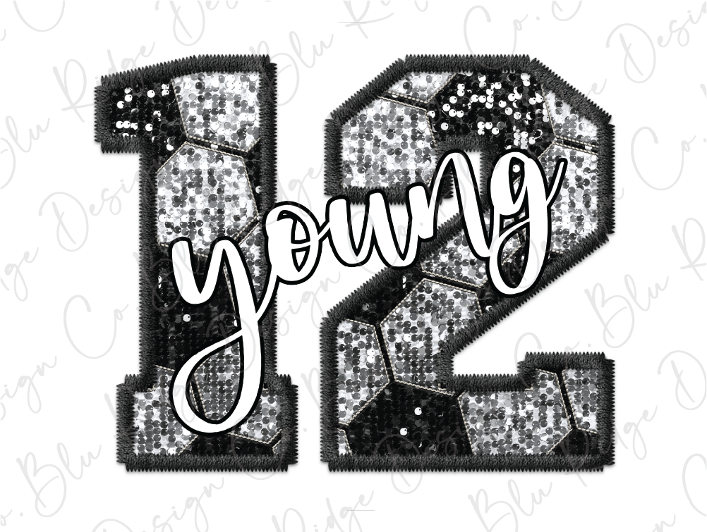 a black and white photo of the number twenty seven
