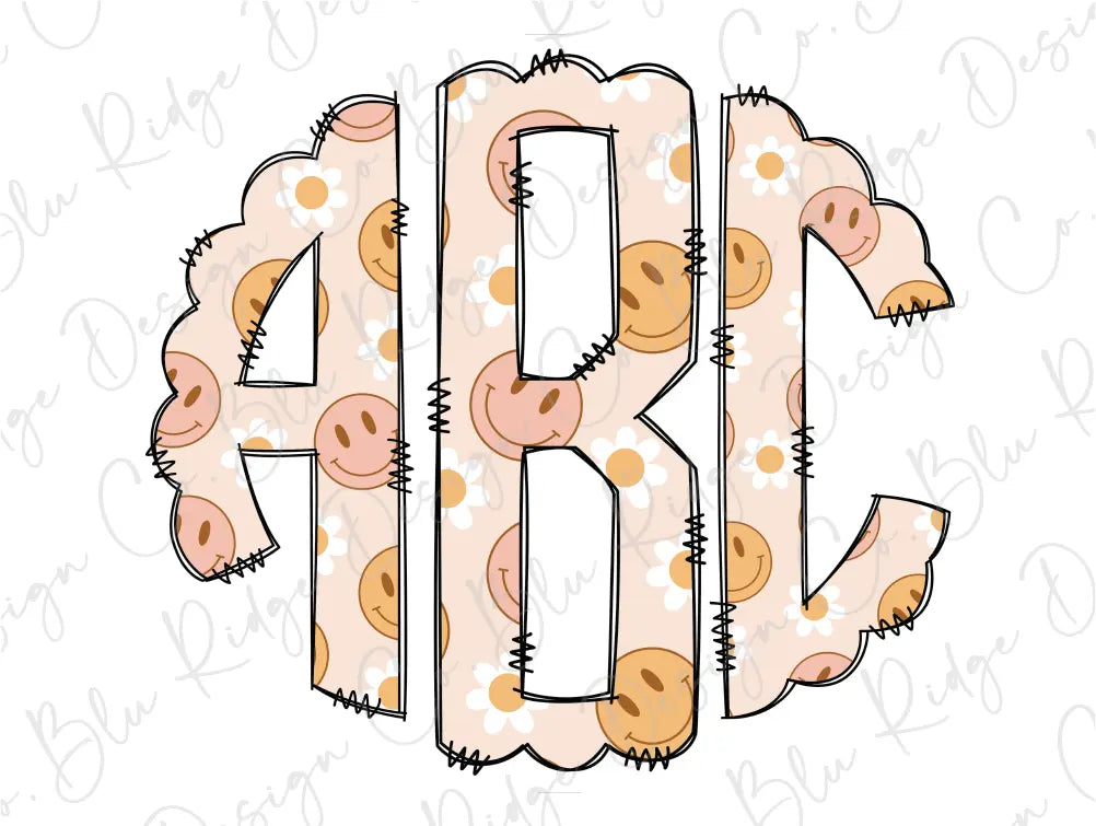 the letter b is made up of a cow pattern