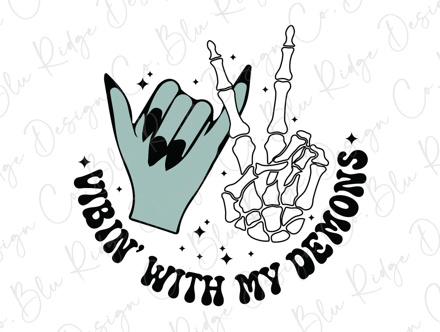 a drawing of a pair of hands holding a knife