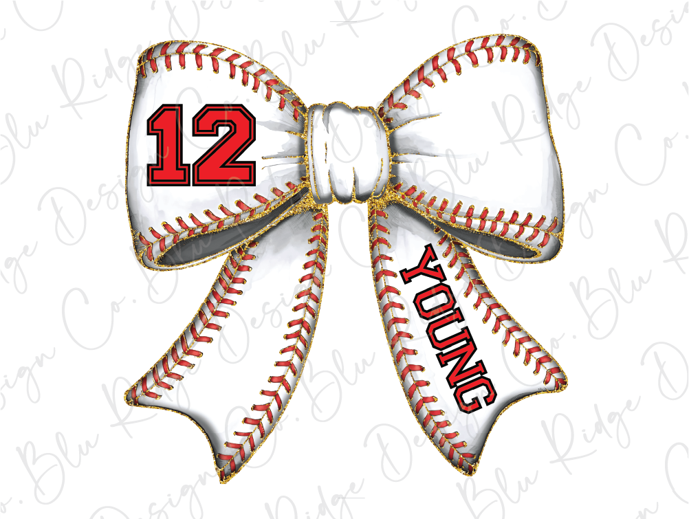 a baseball with the number 12 on it