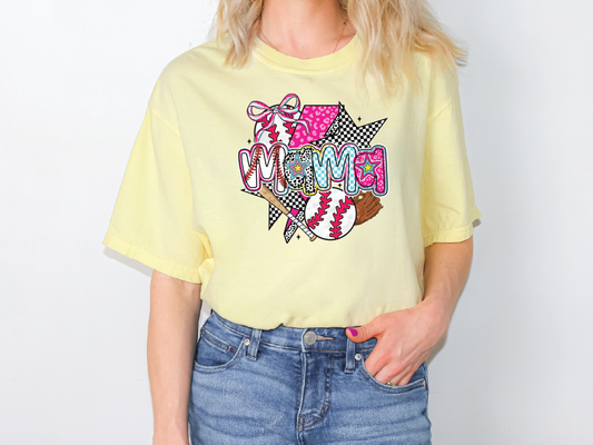 a woman wearing a yellow shirt and jeans