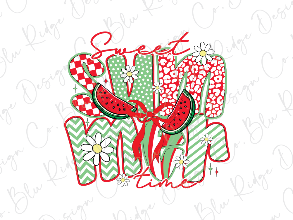 a watermelon with a bow on top of it