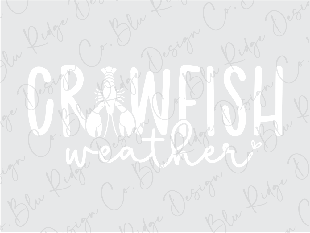 a white sign that says, growfish weather