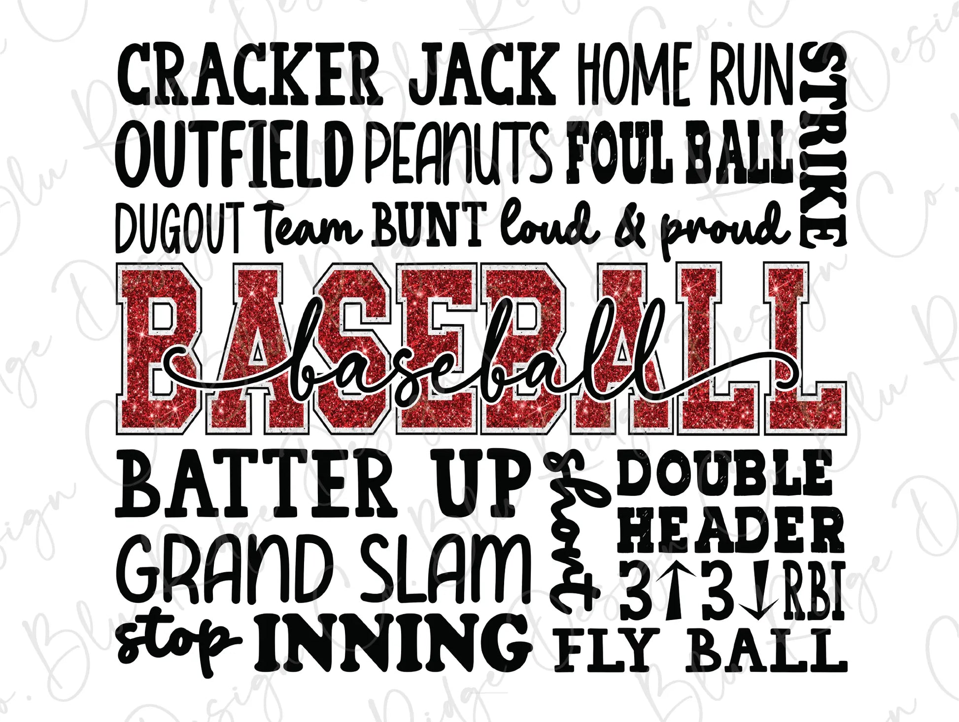 a red and black baseball font with the word baseball on it