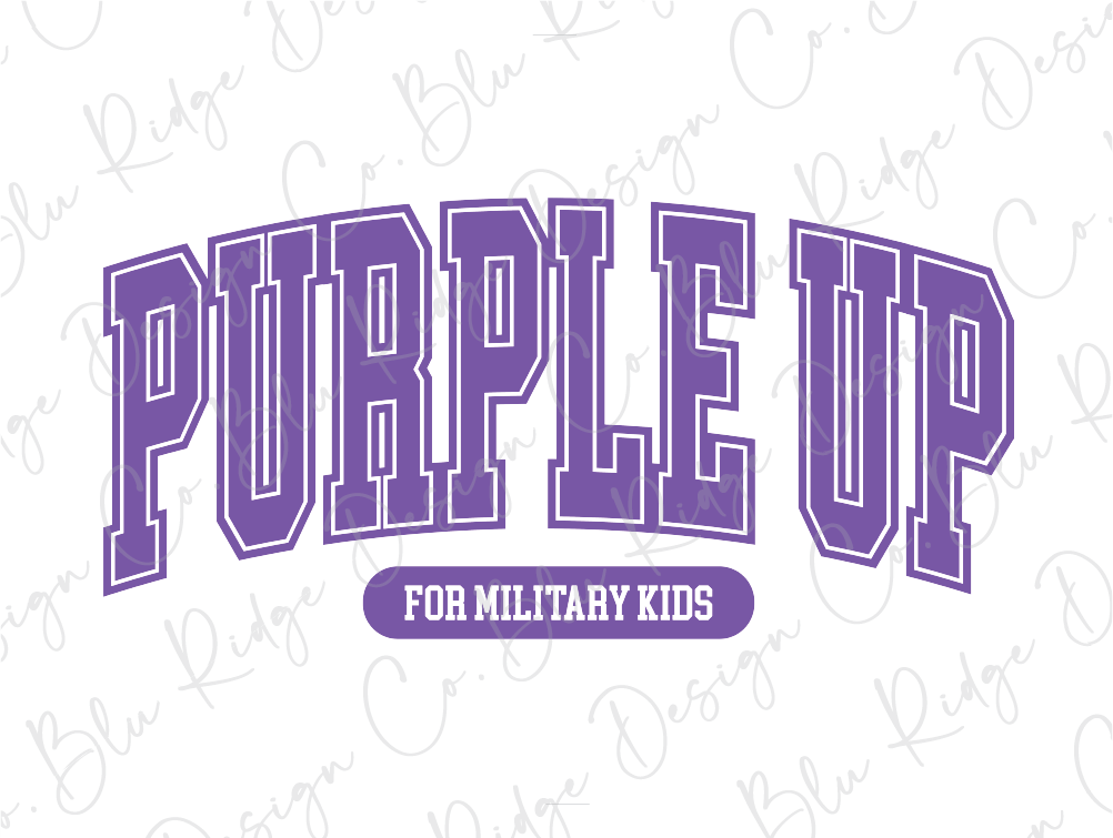 purple up for military kids