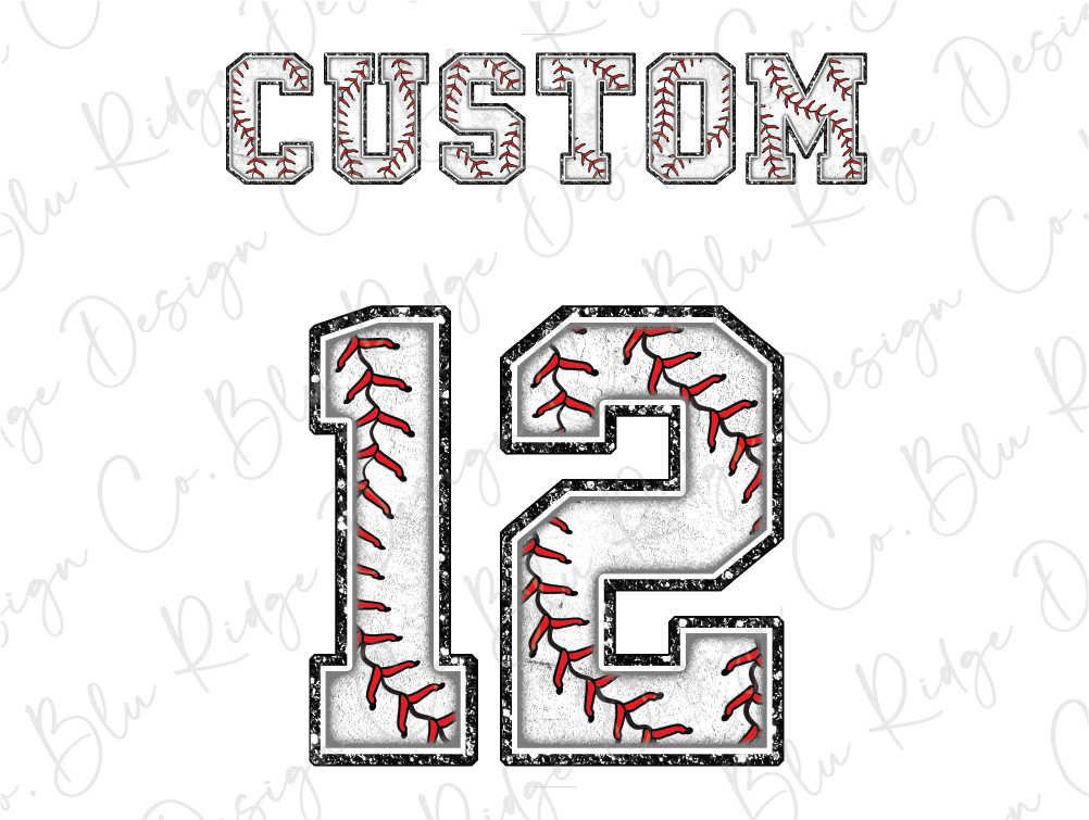 a baseball number twelve with the number twelve on it