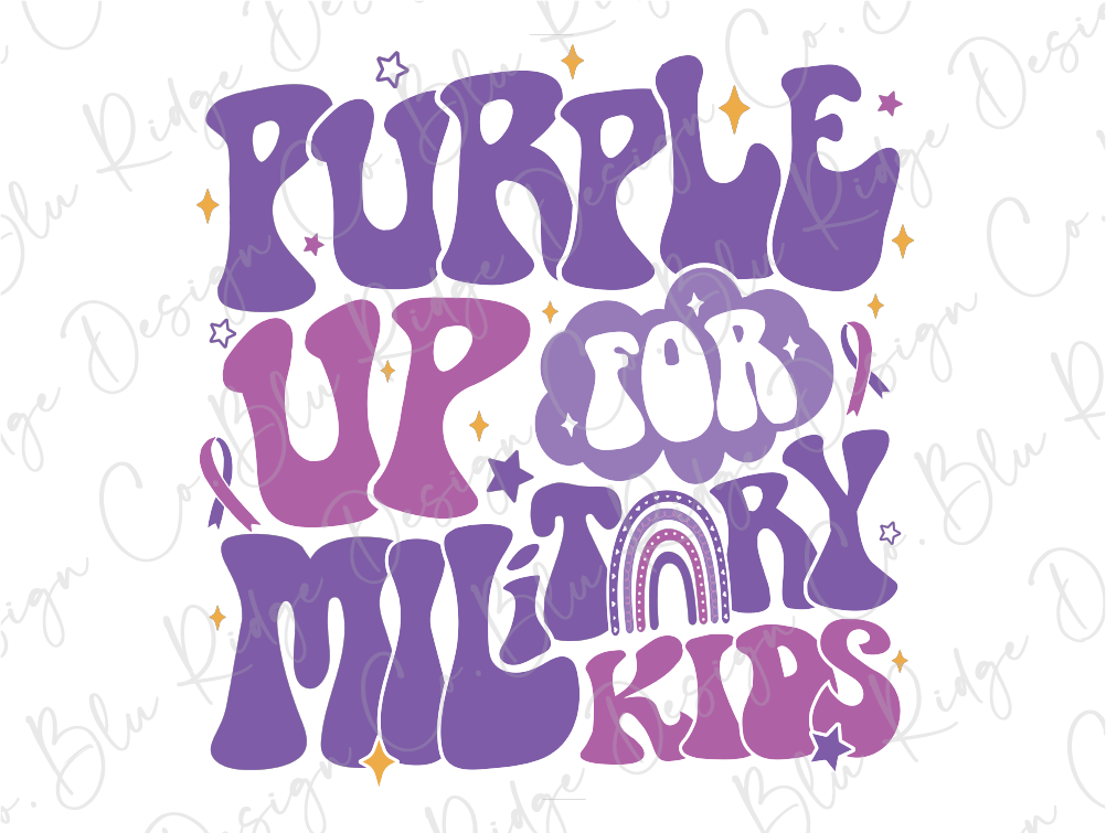 purple up for military kids