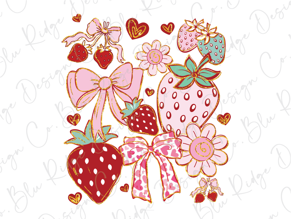 a picture of a bunch of strawberries on a white background