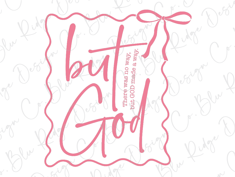 a white background with pink lettering and a pink bow