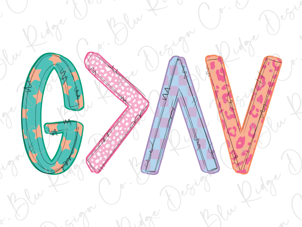 the word vak is made up of colorful letters