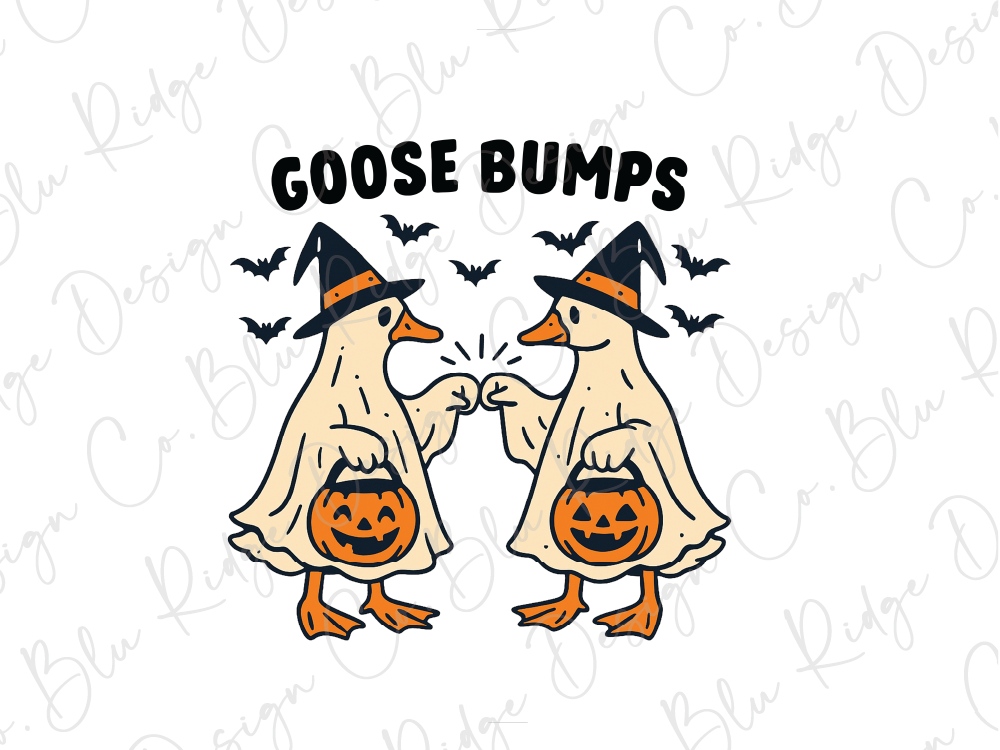 Halloween Goose Bumps Graphic T-Shirt