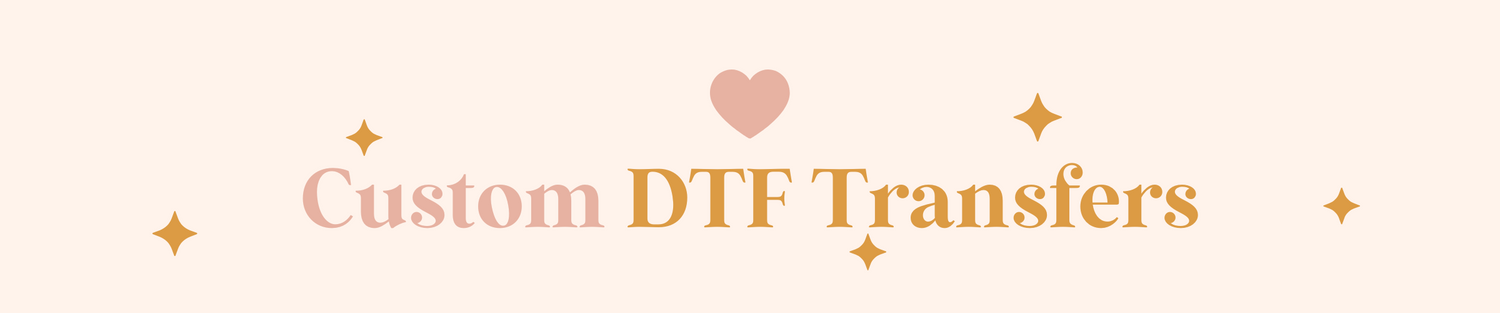 Custom DTF Transfers Ready To Press