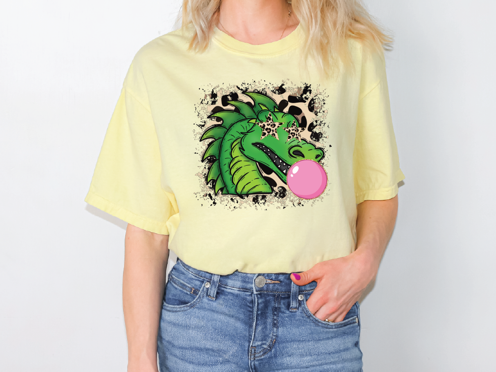 Bubble Gum Mascots Direct To Film (DTF) Transfer