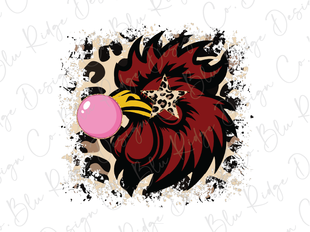 Bubble Gum Mascots Direct To Film (DTF) Transfer