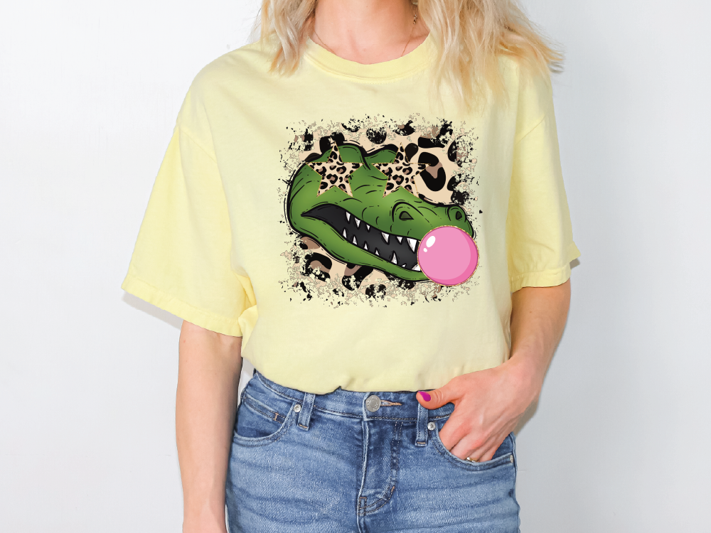 Bubble Gum Mascots Direct To Film (DTF) Transfer