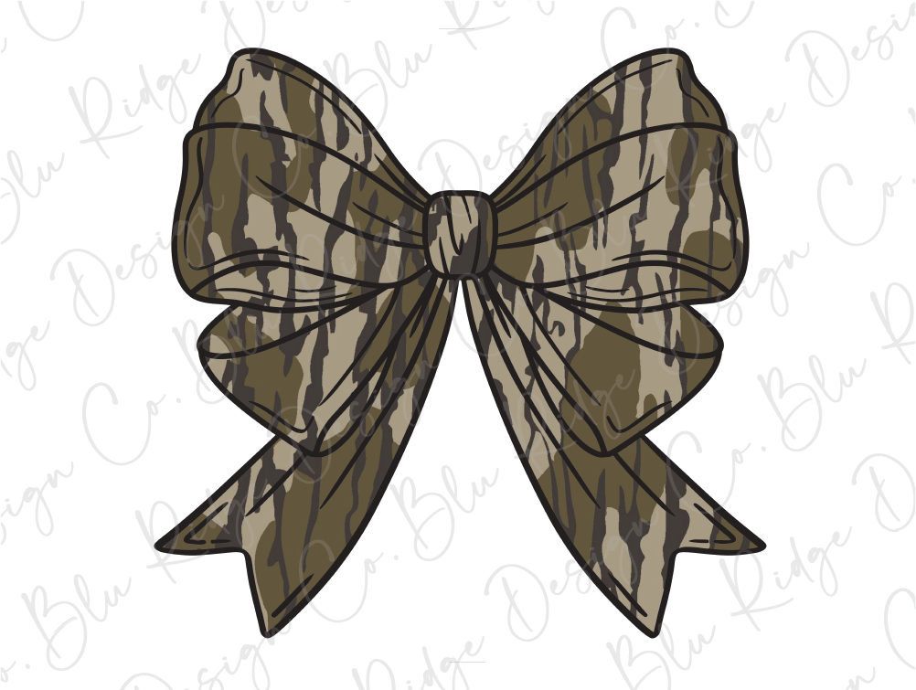 Coquette Camo Bow Graphic T-Shirt