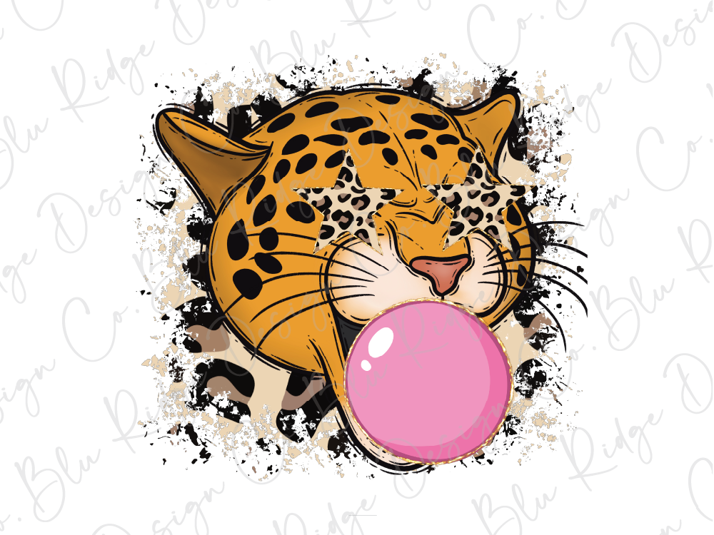 Bubble Gum Mascots Direct To Film (DTF) Transfer