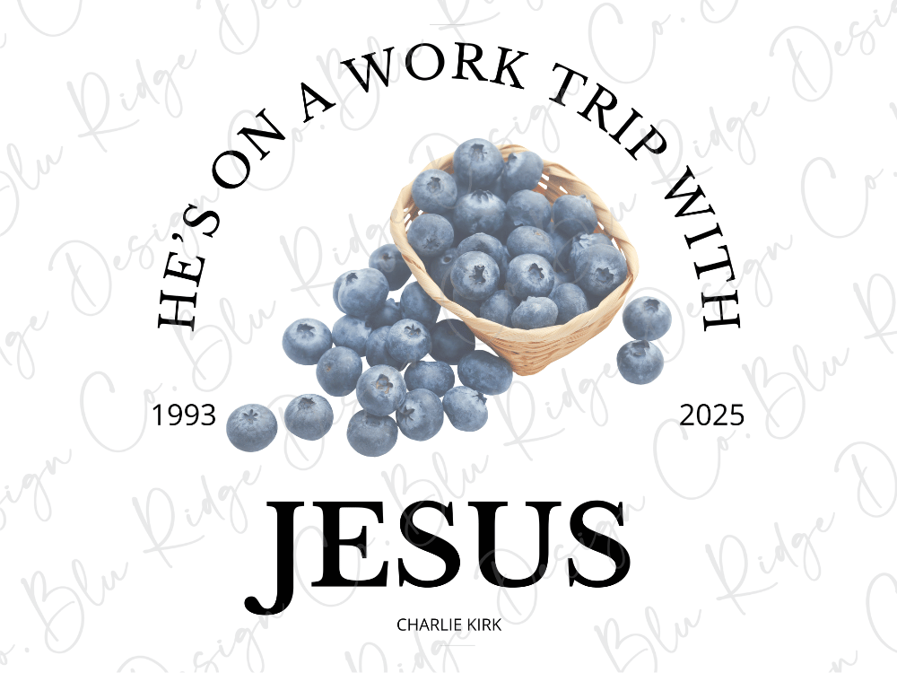 He's On A Work Tip With Jesus Graphic T-Shirt
