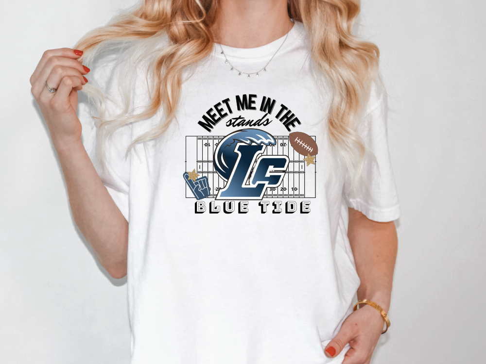 Blue Tide Meet Me in The Stands LC Graphic Tee