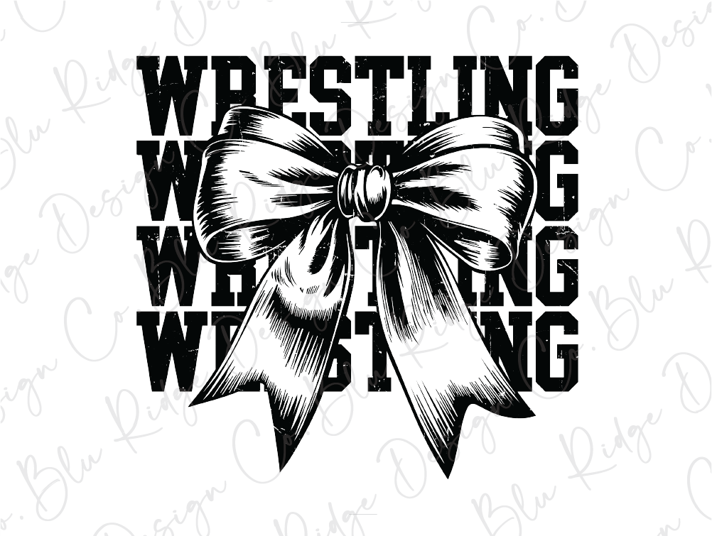 Stacked Wrestling Coquette Graphic T-Shirt