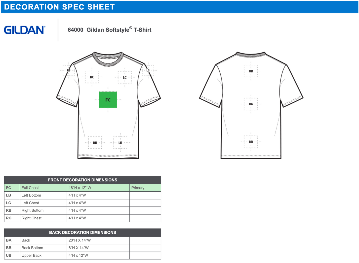 Blank Gildan Softstyle® Ring-Spun Cotton T-Shirt - 64000