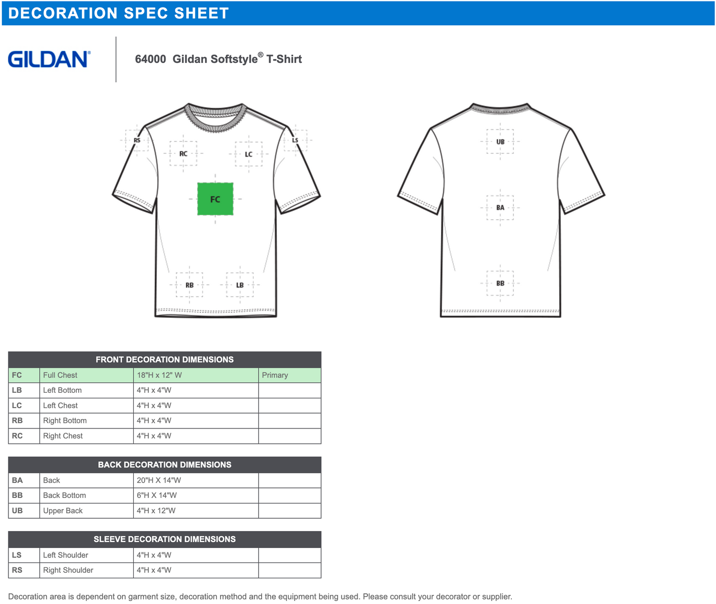 Blank Gildan Softstyle® Ring-Spun Cotton T-Shirt - 64000