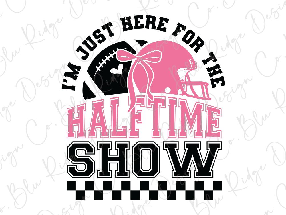 I'm Just Here For The Halftime Show Graphic T-Shirt