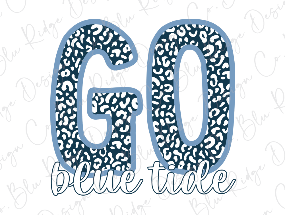 Go Blue Tide Graphic T-Shirt