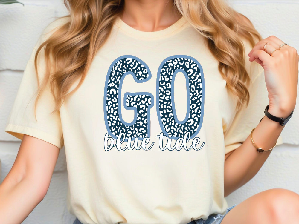 Go Blue Tide Graphic T-Shirt