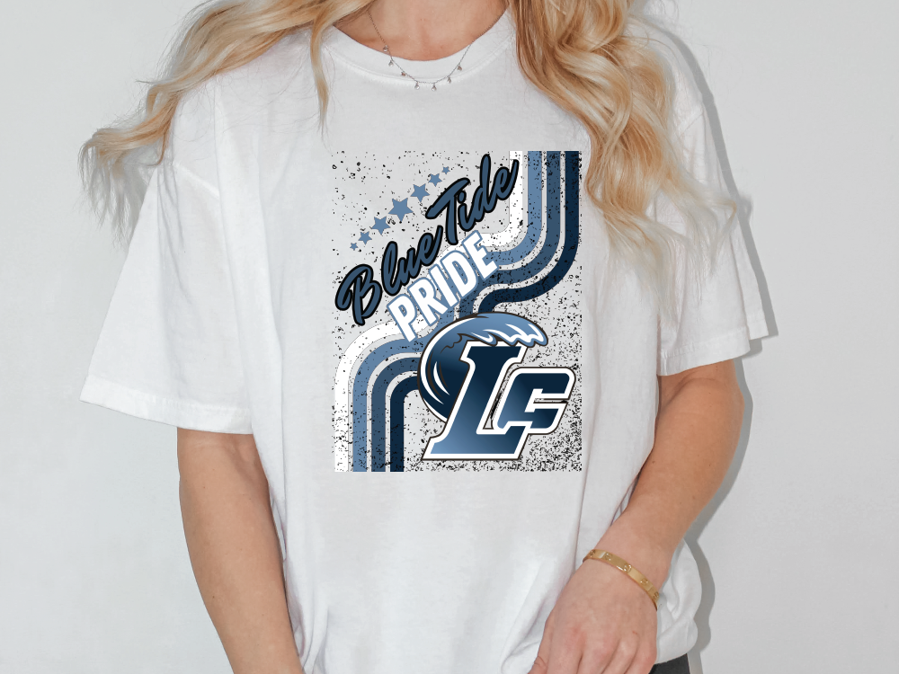 Blue Tide Pride LC Graphic Tee