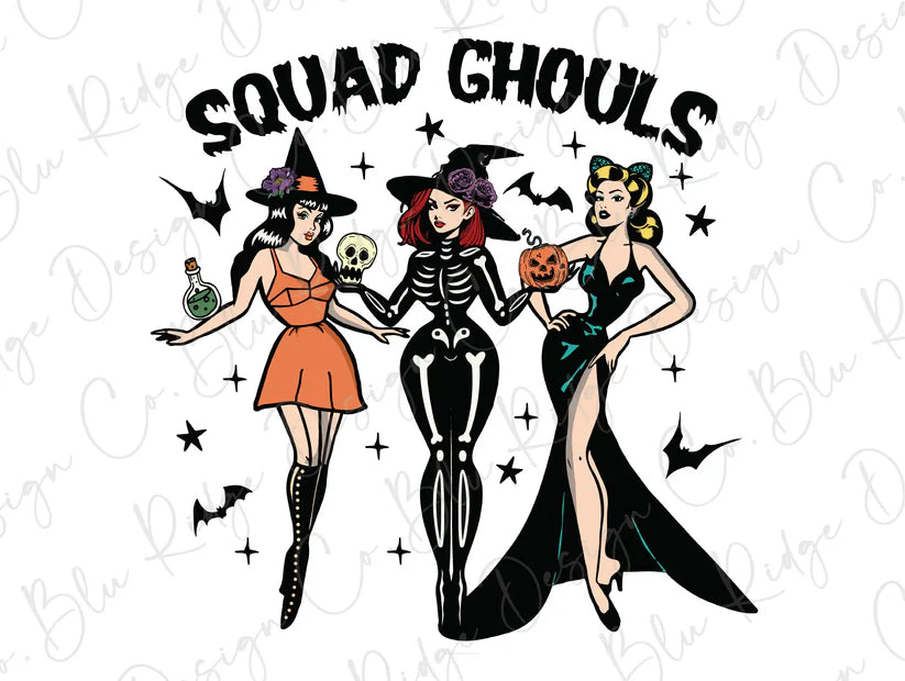 Squad Ghouls Graphic T-Shirt