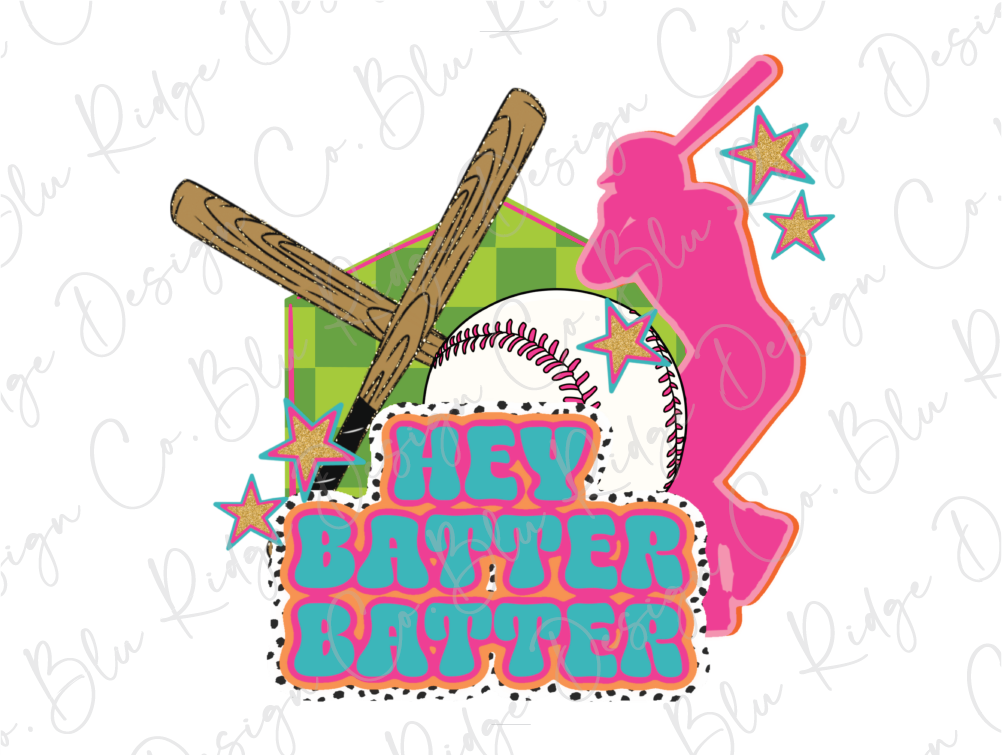 a baseball bat, ball, and stars on a white background