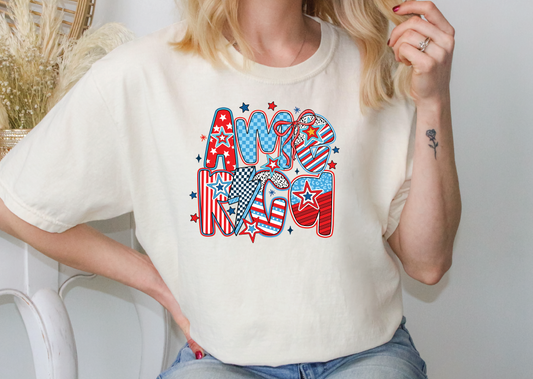 a woman in a white t - shirt is posing for a picture