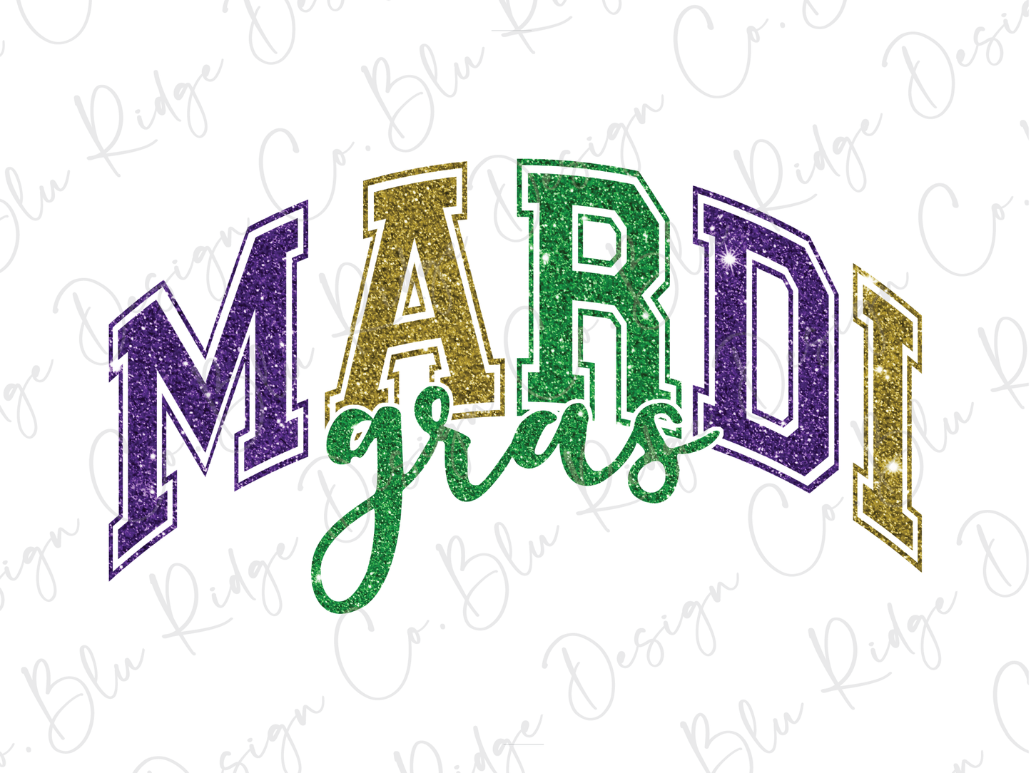 Mardi Gras Day Colorful Graphic T-Shirt