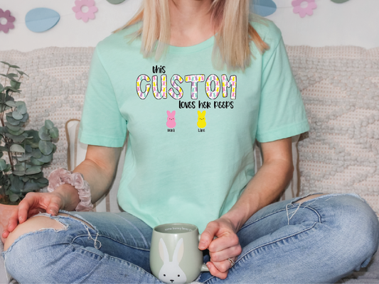 a woman sitting on a couch holding a coffee mug