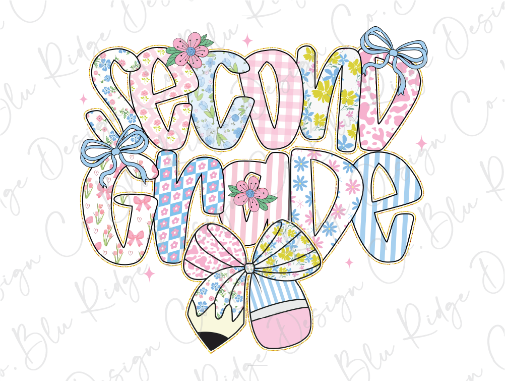 a drawing of the words good grandma on a white background