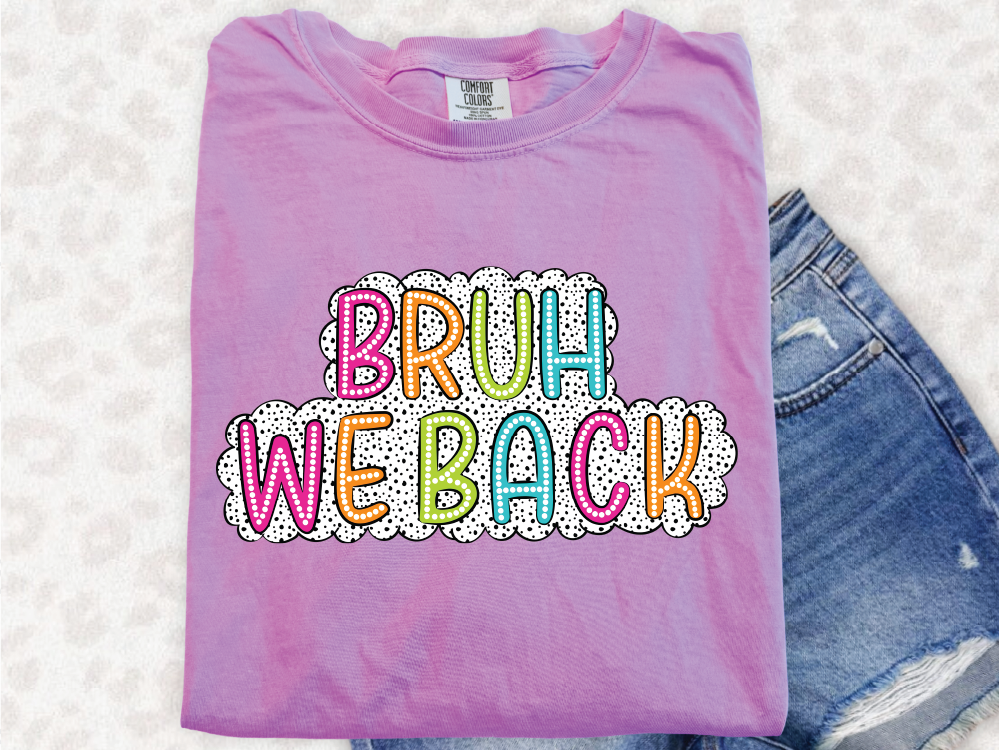 a t - shirt that says bruhwebaar on it