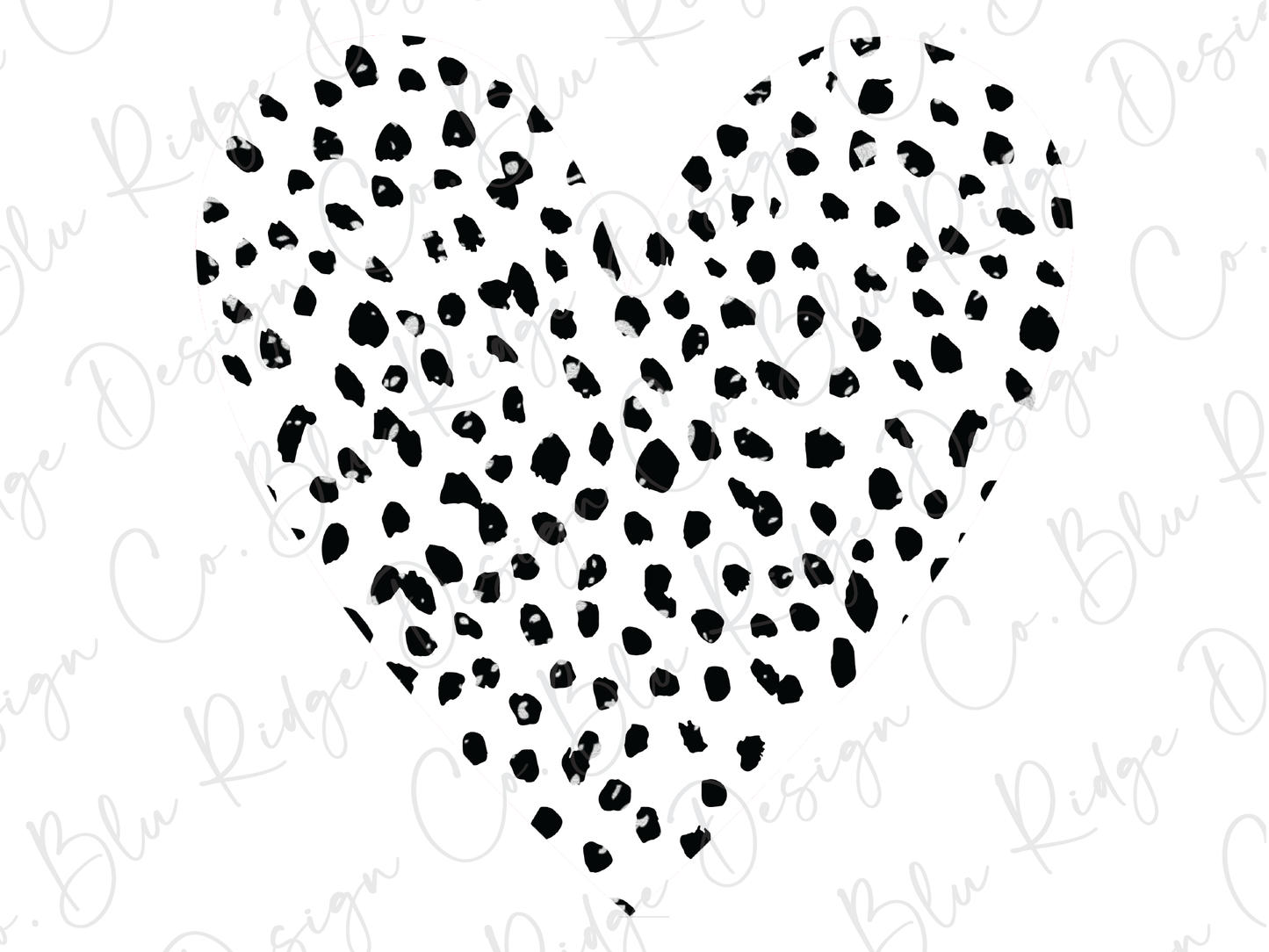 Leopard Valentines Day Heart Graphic T-Shirt