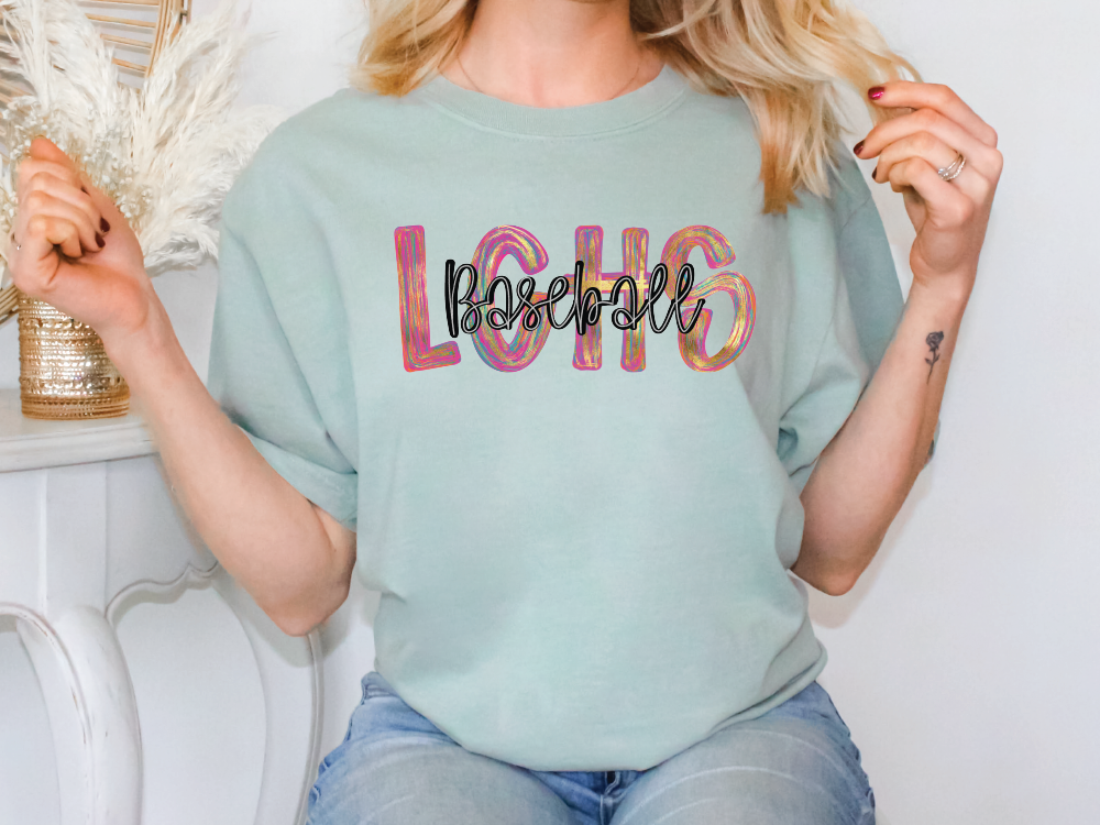 LCHS Colorful Streak Occupation Graphic T-Shirt