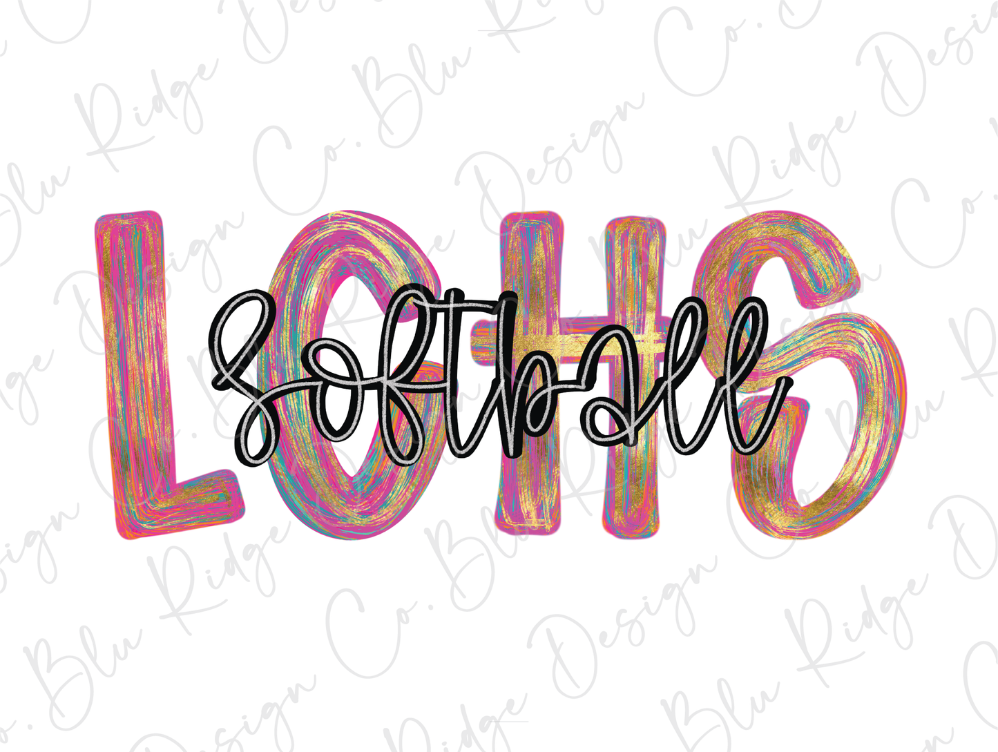 LCHS Colorful Streak Occupation Graphic T-Shirt