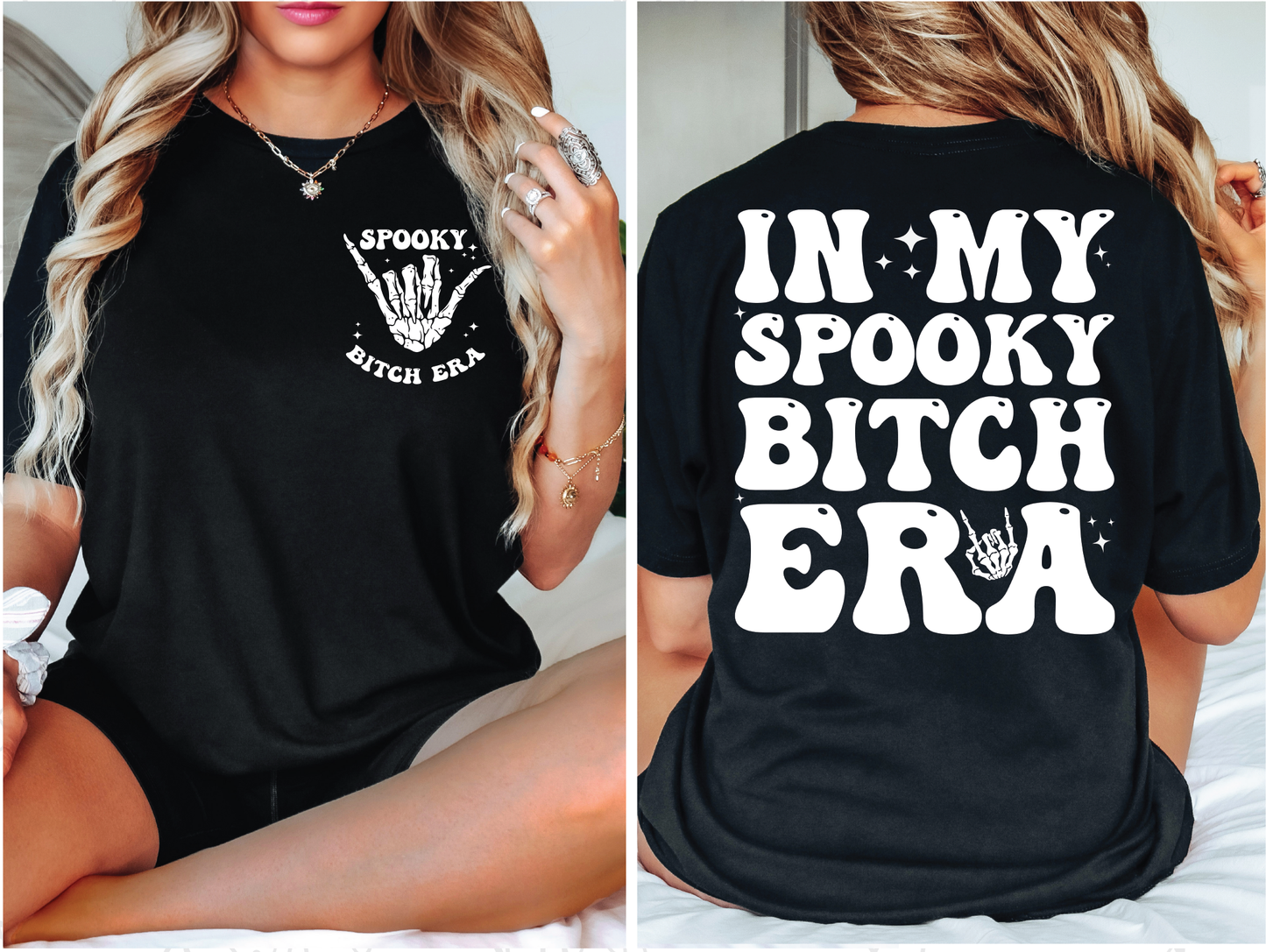 In My Spooky Bitch Era (Back/Pocket Combo) Graphic T-Shirt