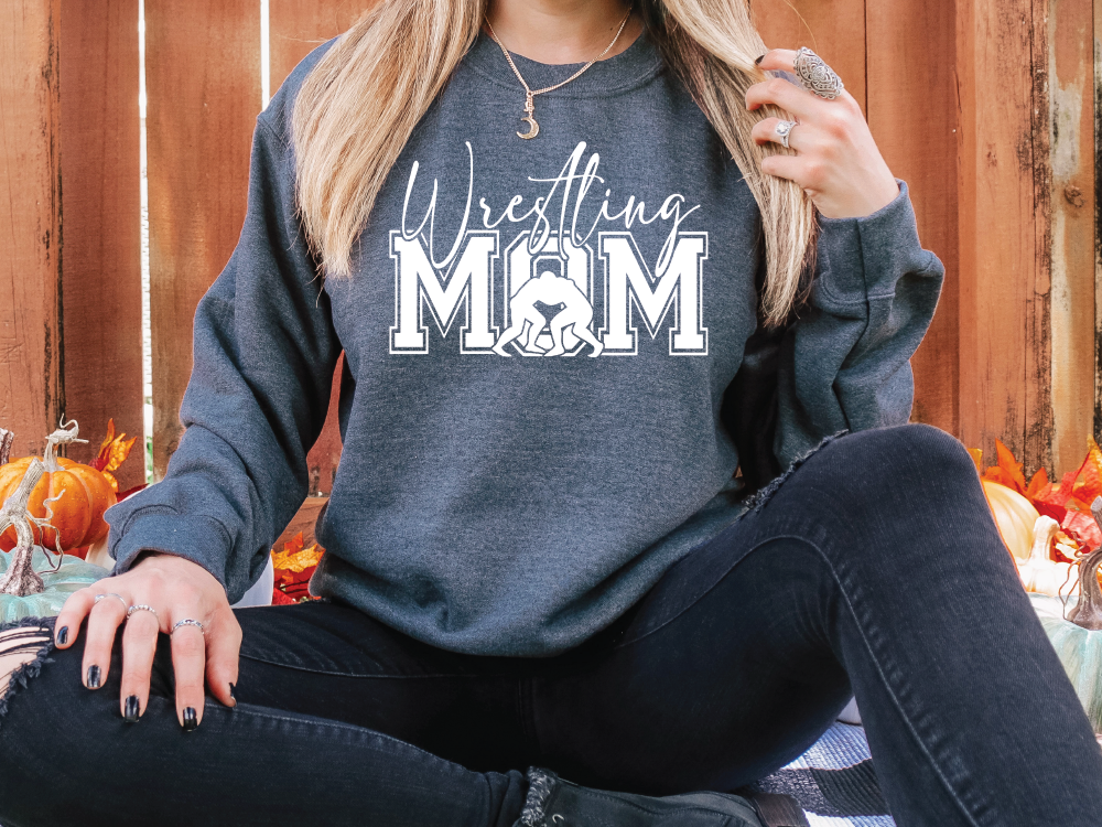 Wrestling Mom Graphic T-Shirt