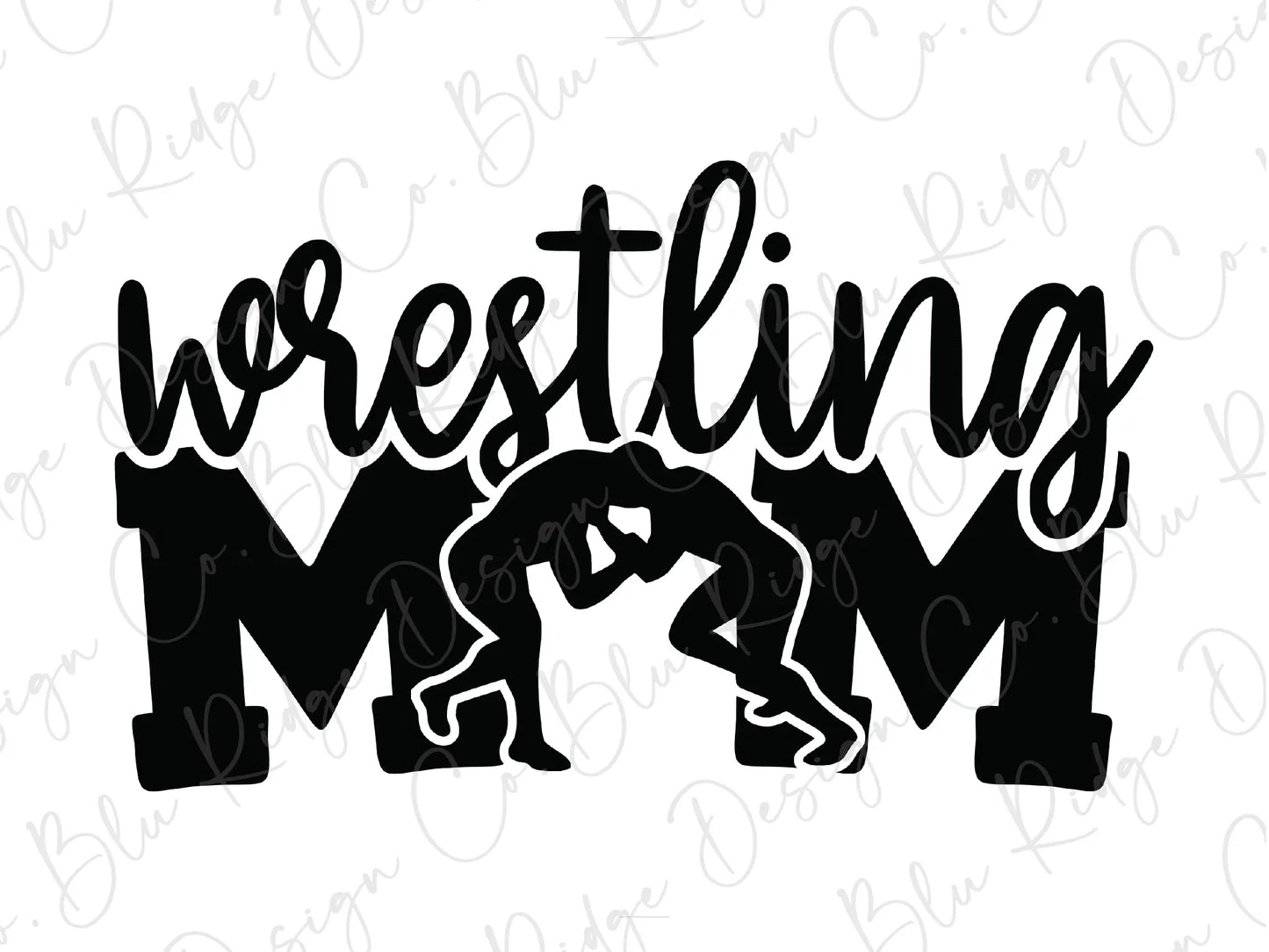 wrestling mom svg file