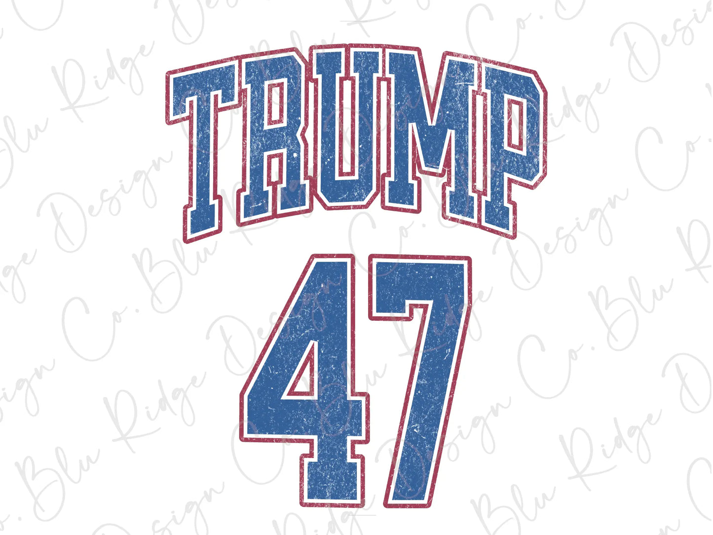 a white shirt with the word trump 47 on it