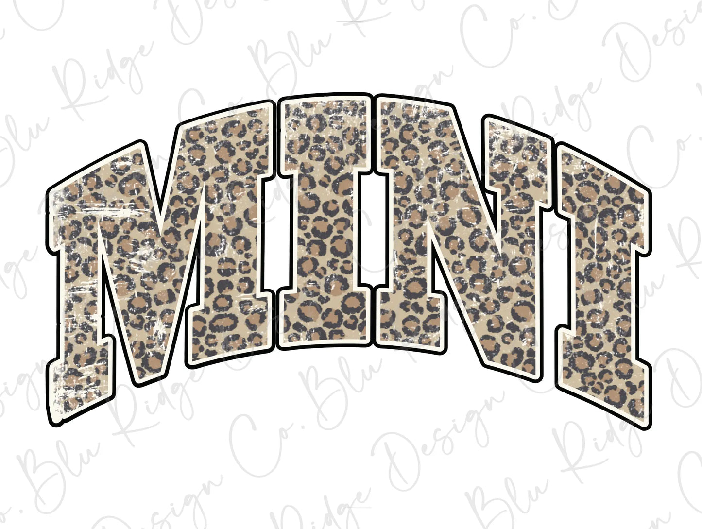 Mini Leopard Direct To Film (DTF) Transfer